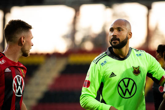Östersunds målvakt Aly Keita