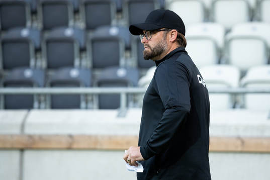Varbergs tränare Joakim Persson