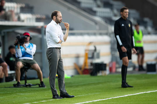 Häckens tränare Andreas Alm
