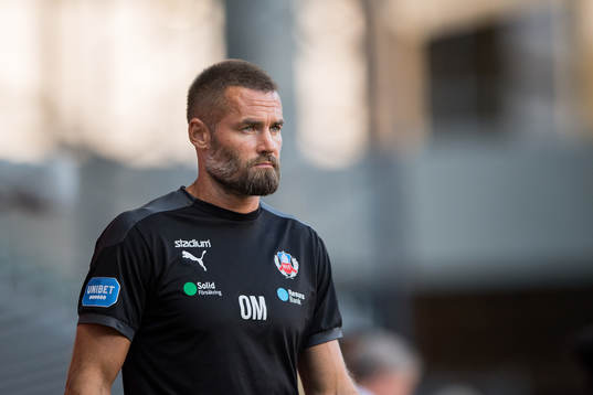 Helsingborgs tränare Olof Mellberg