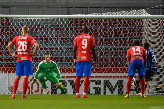 Sirius Mohammed Khalid Saeid gör 1-2 bakom Helsingborgs