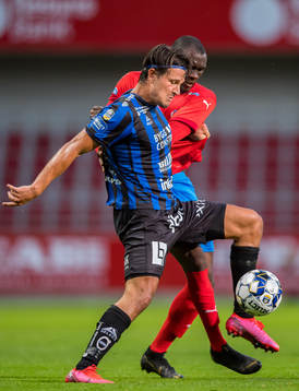 Helsingborgs Ravy Tsouka Dozi och Sirius Stefano Vecchia