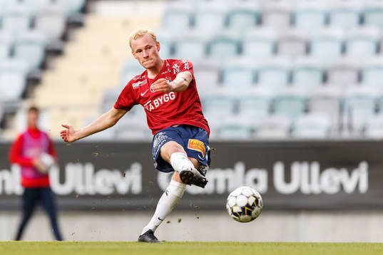 Örgrytes Adam Bergmark Wiberg gör 1-0