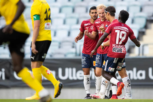 Örgrytes Adam Bergmark Wiberg jublar