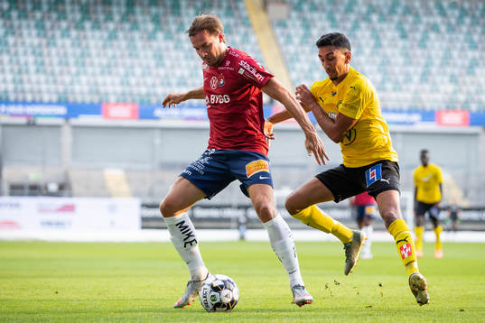 Örgrytes Danny Ervik och Jönköpings Amir Al-Ammari