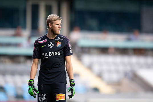 Örgrytes målvakt Fredrik Andersson