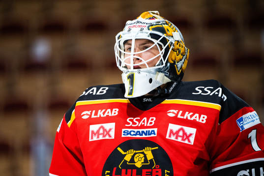 Luleås målvakt Jesper Wallstedt