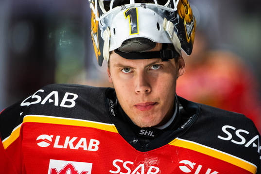 Luleås målvakt Jesper Wallstedt