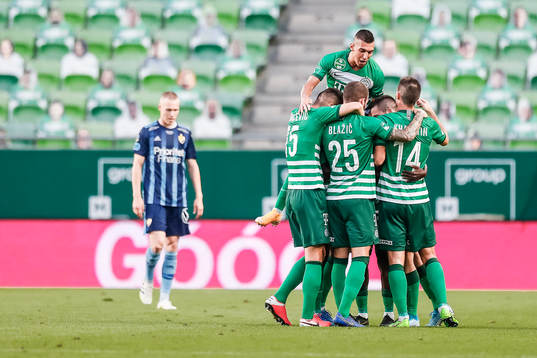 Bläddra bland fler bilder av Football, Champions League Qualification, Ferencvaros - Djurgården