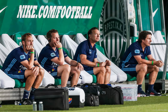 Head coaches Kim Bergstrand and Thomas Lagerlöf of