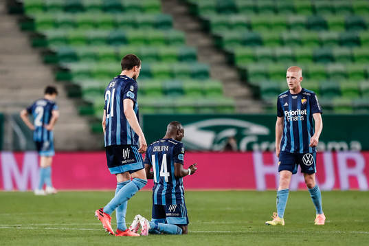 Erik Berg, Edward Chilufya and Kalle Holmberg