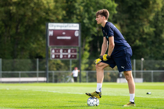 Målvakt Nils Arvidsson