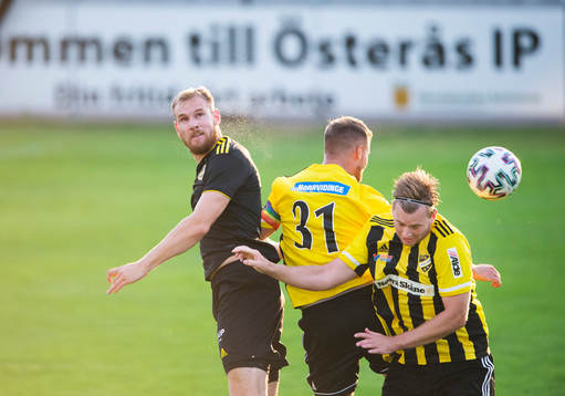 IFK Hässleholms Mattias Jönsson och William Andersson  i