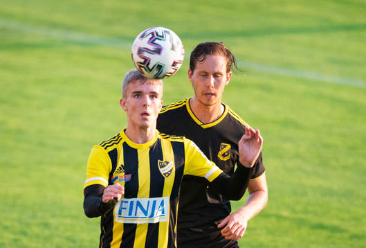 IFK Hässleholms Elliot Nilsson  i matchen mellan IFK