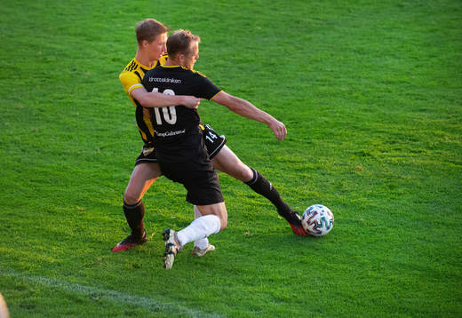 IFK Hässleholms Hugo Arvidsson  i matchen mellan IFK
