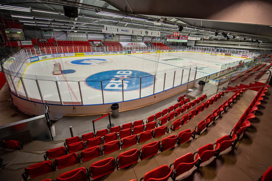 Kristianstads Ishall interiör