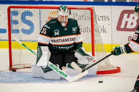 Kristianstads målvakt Calle Clang