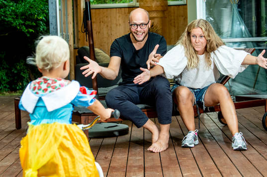 Hemma i villan hos Malmö Redhawks målvakt Oscar Alsenfelt