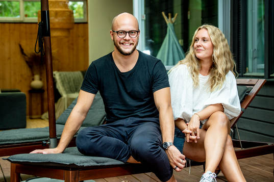 Hemma i villan hos Malmö Redhawks målvakt Oscar Alsenfelt