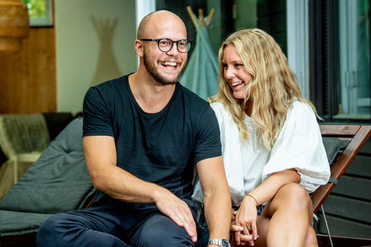 Hemma i villan hos Malmö Redhawks målvakt Oscar Alsenfelt