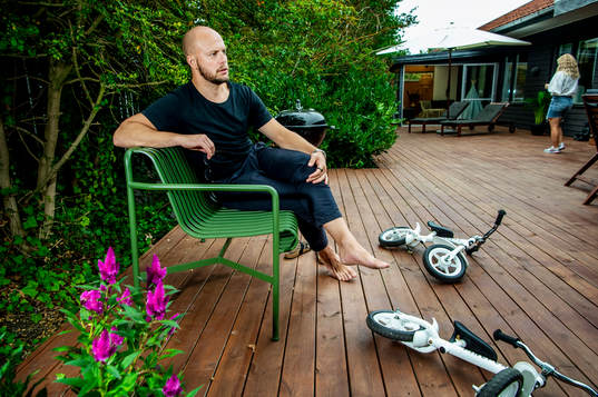 Hemma i villan hos Malmö Redhawks målvakt Oscar Alsenfelt