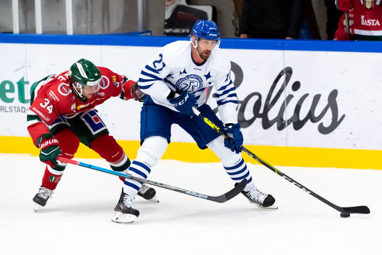 Frölundas Theodor Lennström och Leksands Marek Hrivík