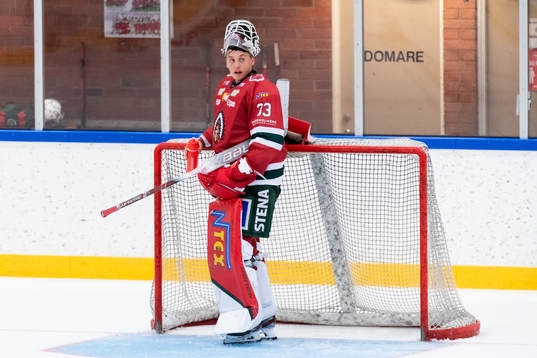 Frölundas målvakt Johan Mattsson
