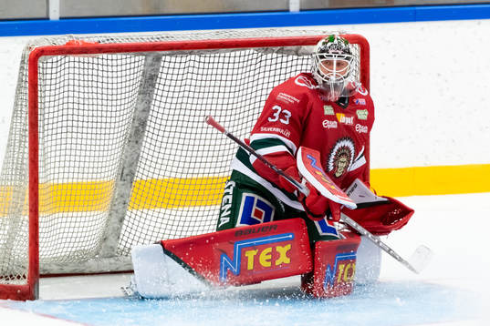 Frölundas målvakt Johan Mattsson