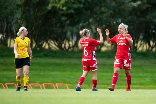 Elfsborgs Ellen Larsson jublar