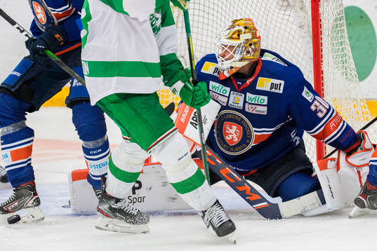 Växjös målvakt Viktor Fasth