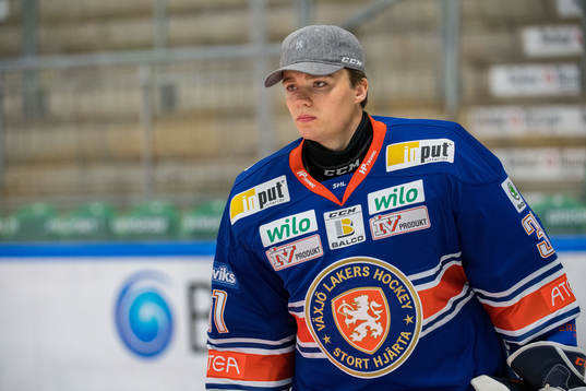 Växjös målvakt Erik Källgren