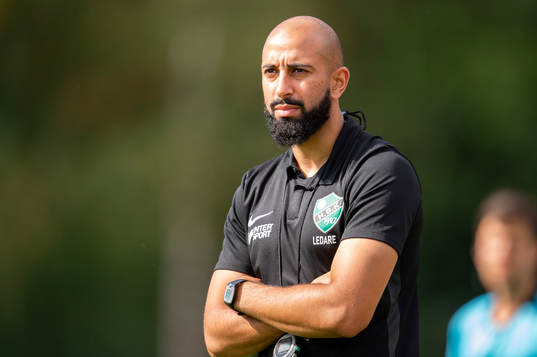 Högaborgs tränare Akram Mansour