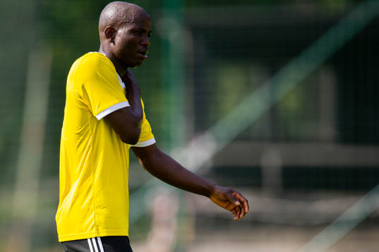 Malmö Citys Tayo Junior Saliu
