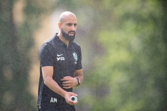 Högaborgs tränare Akram Mansour