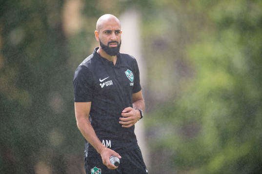Högaborgs tränare Akram Mansour