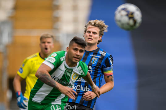 Sirius Tim Björkström och Hammarbys Paulinho