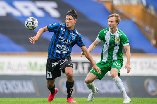 Sirius Stefano Vecchia och Hammarbys Tim Söderström