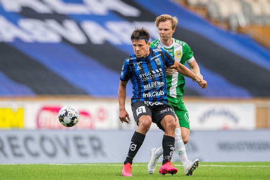 Sirius Stefano Vecchia och Hammarbys Tim Söderström