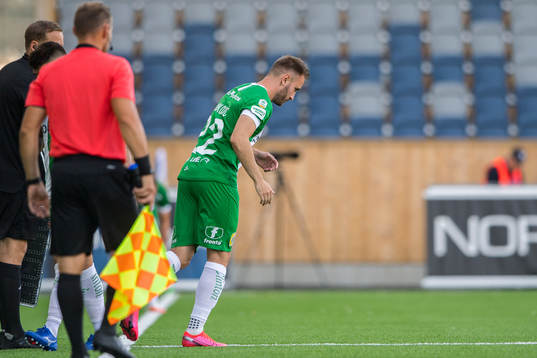 Hammarbys Muamer Tankovic byts in