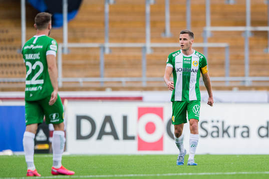 Hammarbys Jeppe Andersen deppar