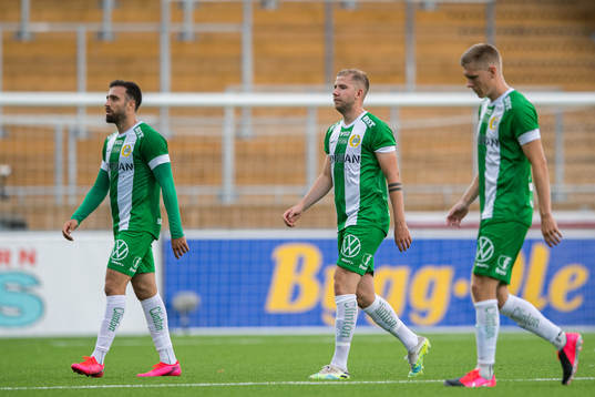 Hammarbys Abdul Khalili och Darijan Bojanic deppar