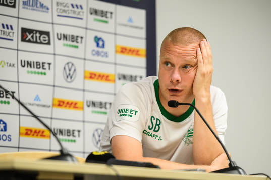 Hammarbys tränare Stefan Billborn