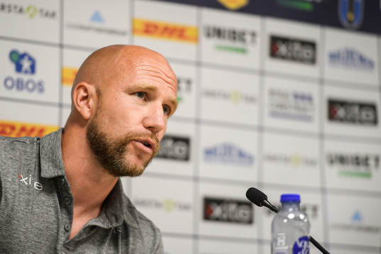 Sirius tränare Henrik Rydström