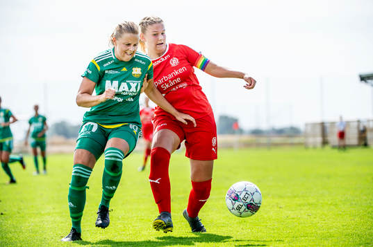 Åhus Matilda Andersson mot Dösjöbros Amanda Nilsson