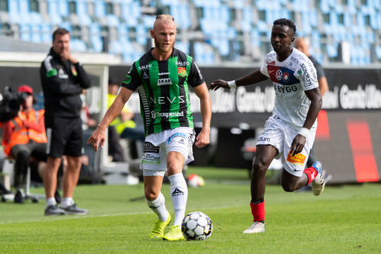 GAIS Nicls Andersén och Örgrytes Mohamed Said Adan