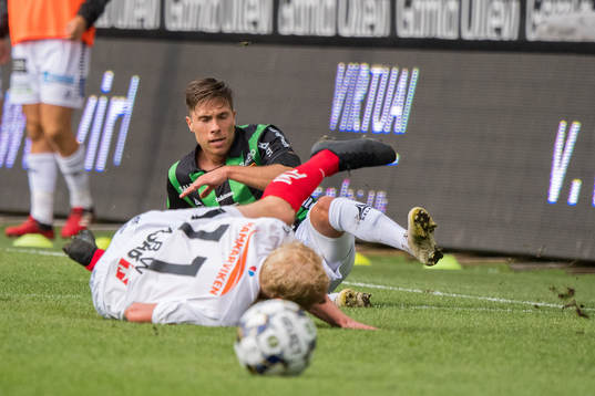 GAIS Nikola Ladan får rött kort