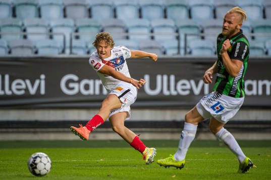 Örgrytes Herman Sjögrell och GAIS Nicls Andersén