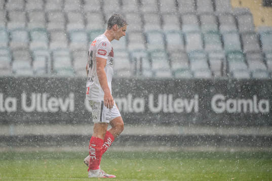 Örgrytes Kevin Ackermann deppar