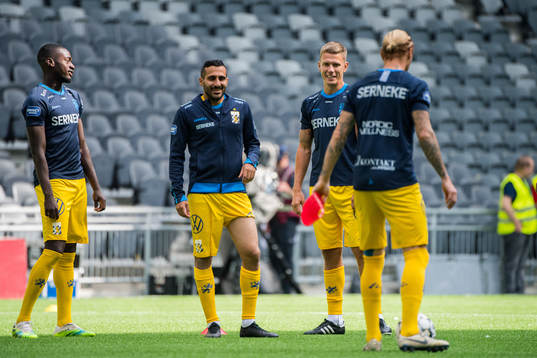 IFK Göteborgs Sargon Abraham och Pontus Wernbloom