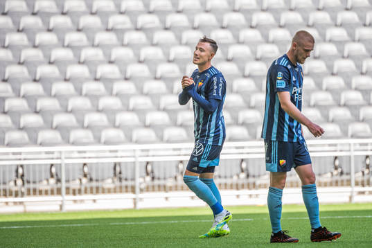 Djurgårdens Fredrik Ulvestad deppar